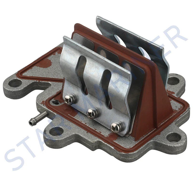 63V-13610-00 Reed Valve Assy Replaces For Outboard Engine Yamaha Parsun Powertec 9.9HP 15HP 63W-13610 Boat Motor Aftermarket