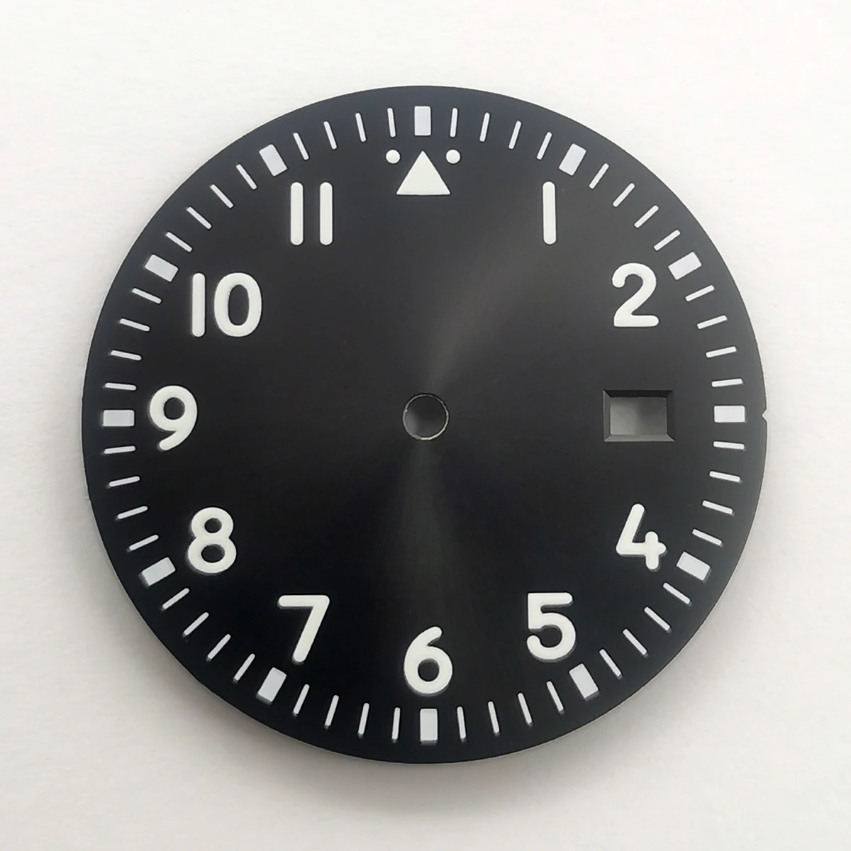 NEITON 34mm Watch Dial Sterile Luminous Pilot Style Fit NH36 NH35 Movement Watch