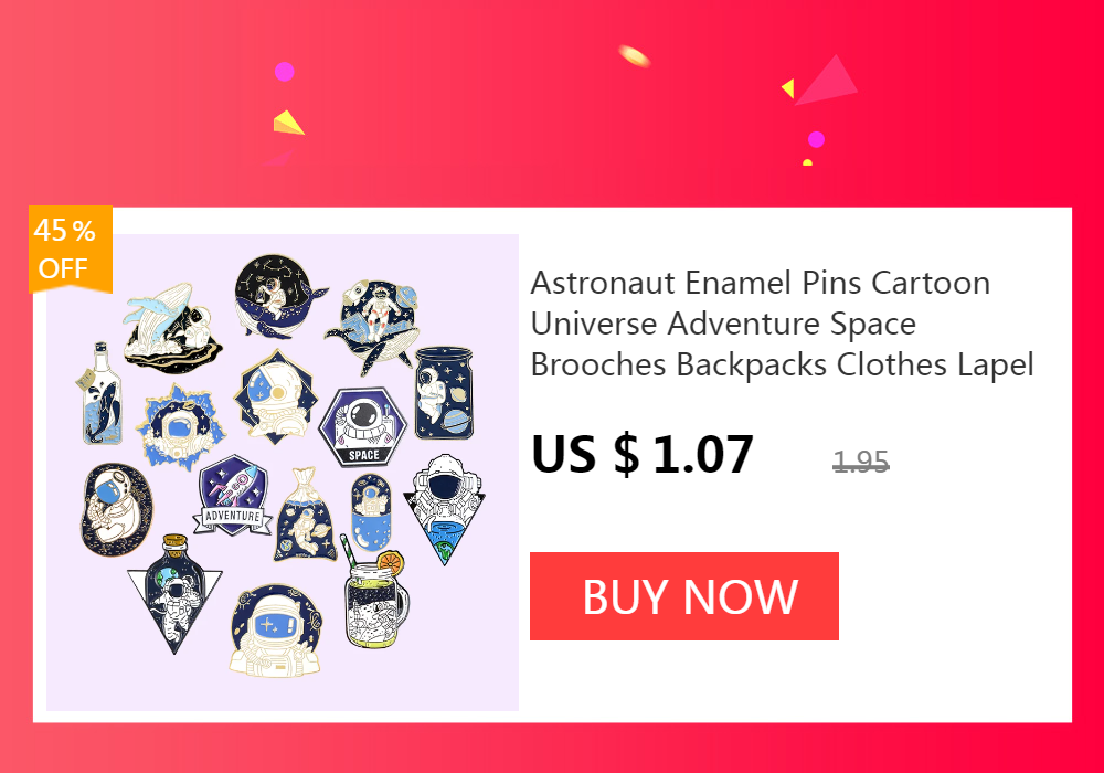 Astronaut Enamel Pins Cartoon Universe Adventure Space Brooches Backpacks Clothes Lapel Bag Pin Badge Jewelry Gift for Friends