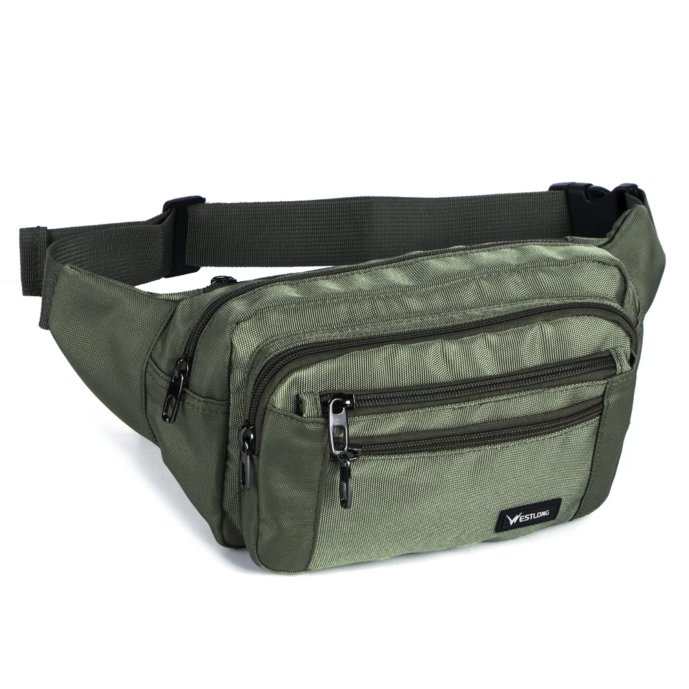 Waist Pack Casual Functional Fashion Men Waterproof Fanny Pack Women Belt Bum Bag Male Phone Wallet Pouch Bags Unisex Purse Sac