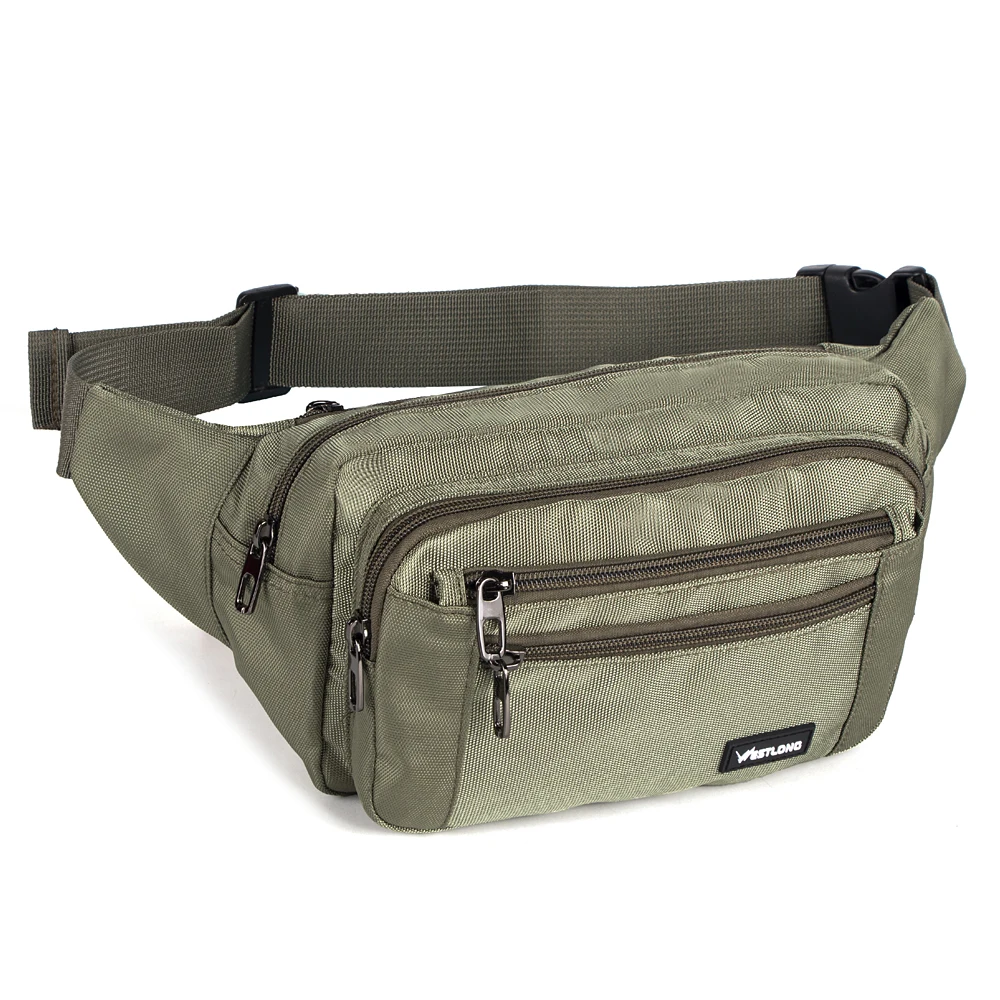 Waist Pack Casual Functional Fashion Men Waterproof Fanny Pack Women Belt Bum Bag Male Phone Wallet Pouch Bags Unisex Purse Sac
