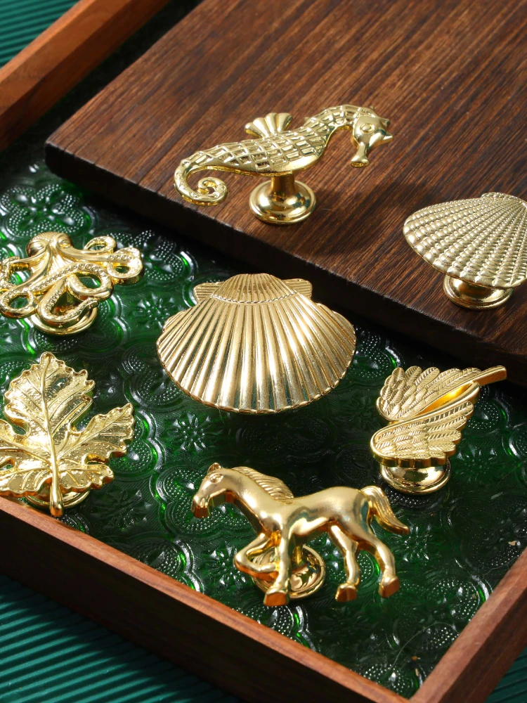 Animal Shape Zinc Alloy Handles Furniture Kitchen Handle Drawer knobs Door Knob for Cabinet and Cupboard Dresser Drawer Knobs