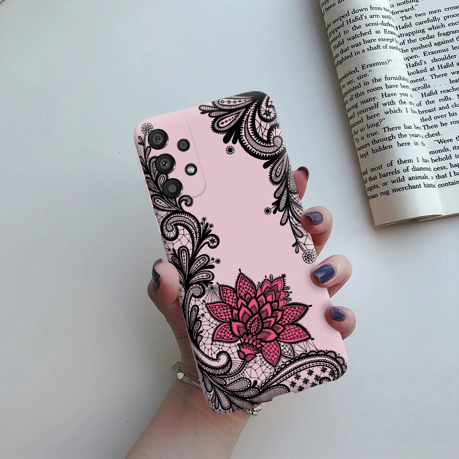 For Samsung Galaxy A53 A33 A73 5G Case Cute Painted Soft Silicone Shockproof Cover Shell For Samsung A53 A33 A 53 33 Phone Cases