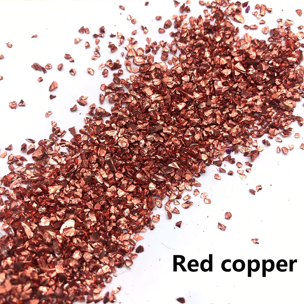 20/40g Crushed Gold Glass Fake Stones Resin Filler For DIY Crafts Nail Art Decorations Handmade UV Epoxy Jewelry Making Fillings