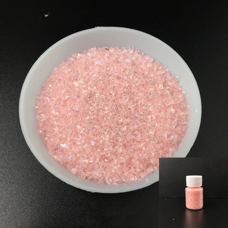 20/40g Crushed Gold Glass Fake Stones Resin Filler For DIY Crafts Nail Art Decorations Handmade UV Epoxy Jewelry Making Fillings