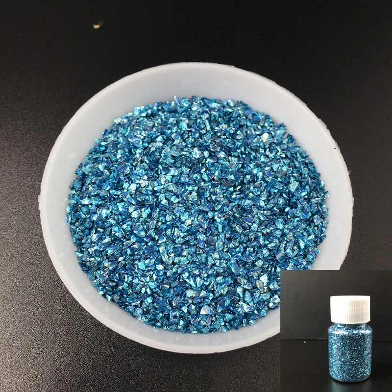 20/40g Crushed Gold Glass Fake Stones Resin Filler For DIY Crafts Nail Art Decorations Handmade UV Epoxy Jewelry Making Fillings