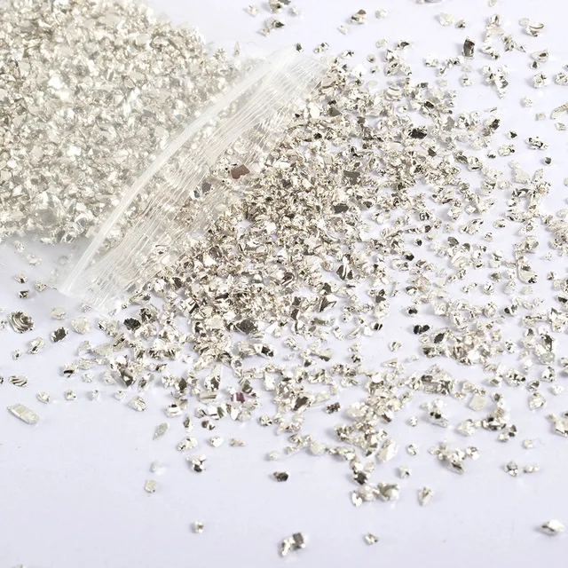 20/40g Crushed Gold Glass Fake Stones Resin Filler For DIY Crafts Nail Art Decorations Handmade UV Epoxy Jewelry Making Fillings