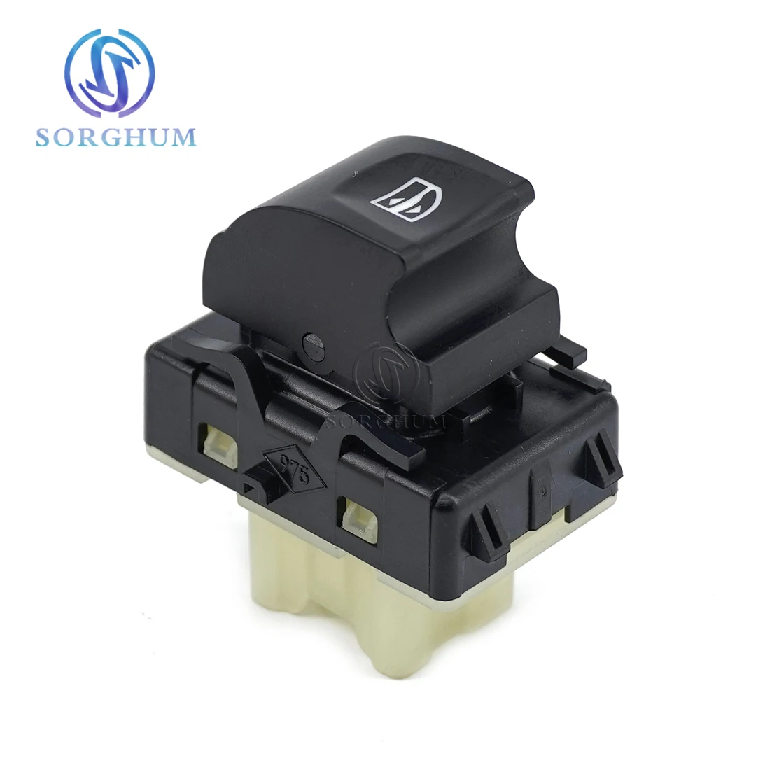 Sorghum Power Master Control Window Switch Single Button For Renault Captur Clio Sandero Dacia Logan Lodgy 254218614R 254217475R