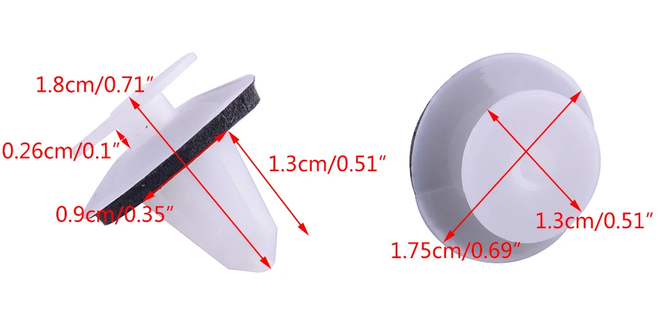 A0119887678 60pcs 0119887678 011 988 76 78 Car Door Panel Trim Fastener Clips Fit For Mercedes Benz R129 W202 W203 W211 Plastic