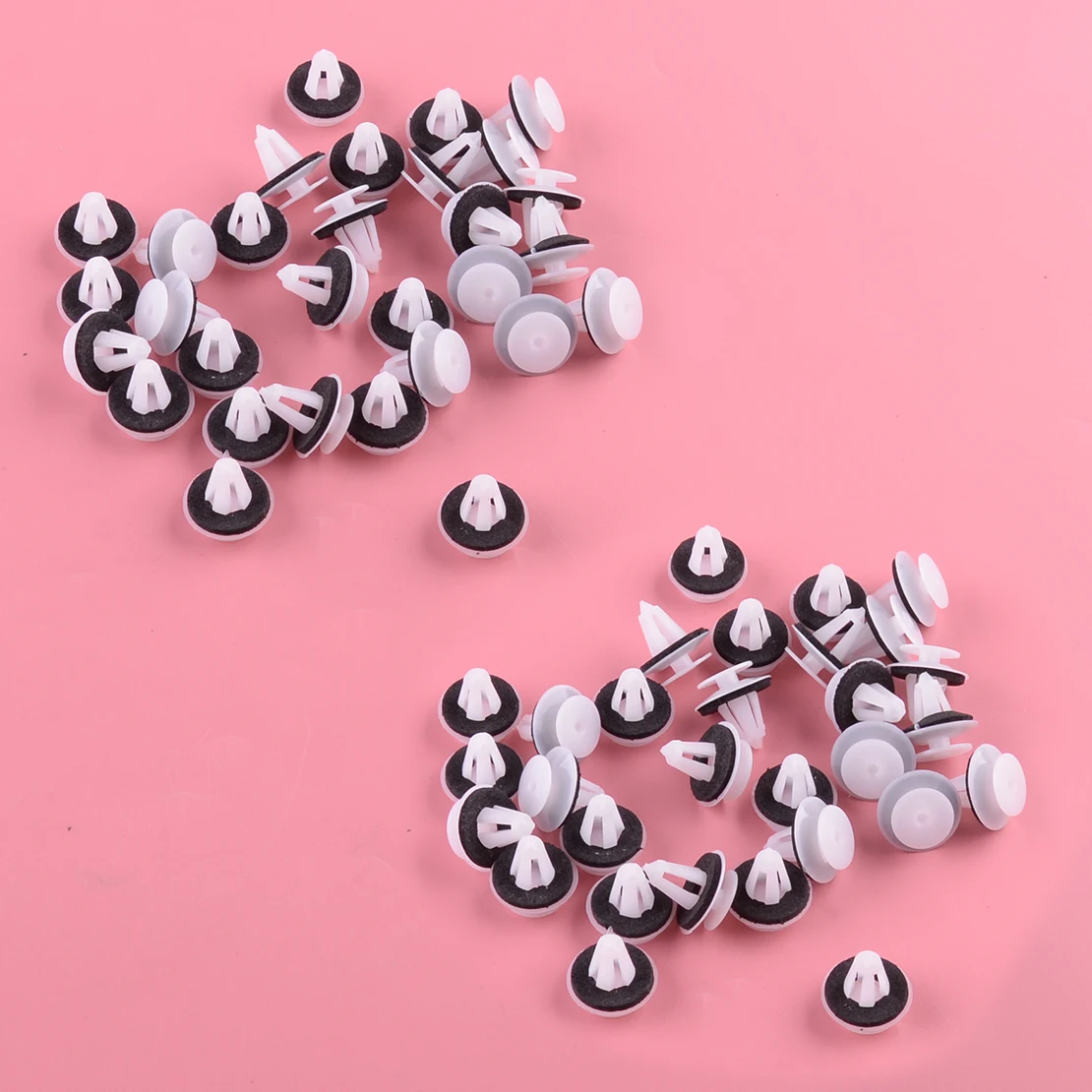 A0119887678 60pcs 0119887678 011 988 76 78 Car Door Panel Trim Fastener Clips Fit For Mercedes Benz R129 W202 W203 W211 Plastic