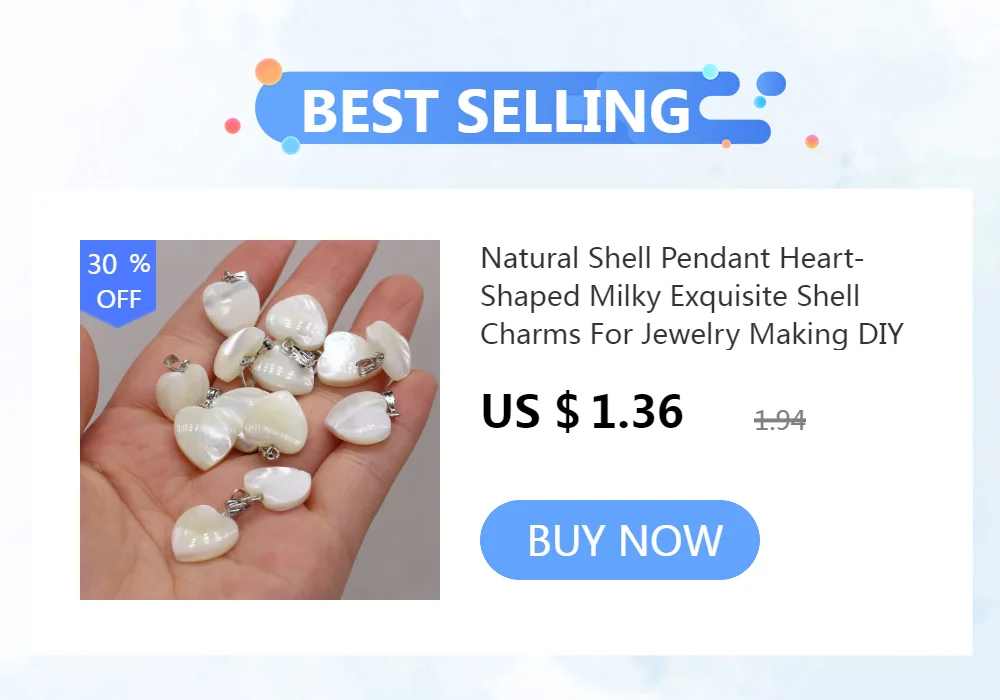 Natural Shell Pendant Flower shape Mother of Pearl Exquisite charms For jewelry making DIY Necklace earring accessories