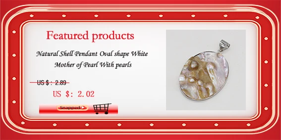 Natural Shell Pendant Flower shape Mother of Pearl Exquisite charms For jewelry making DIY Necklace earring accessories