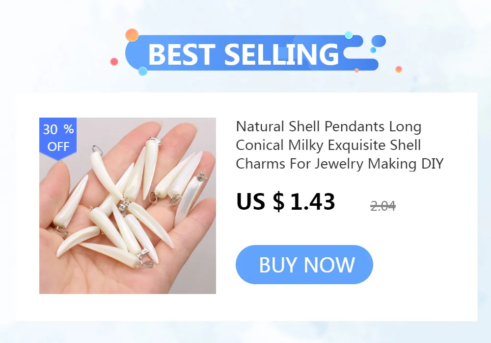 Natural Shell Pendant Flower shape Mother of Pearl Exquisite charms For jewelry making DIY Necklace earring accessories