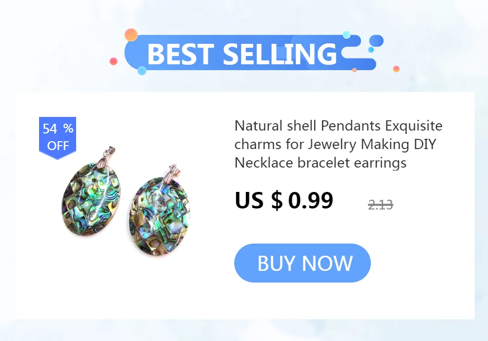 Natural Shell Pendant Flower shape Mother of Pearl Exquisite charms For jewelry making DIY Necklace earring accessories