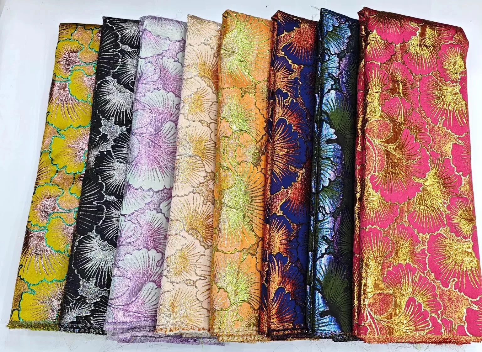 Pink African Lace Fabric 2024 High Quality Brocade Jacquard Fabric Nigerian French Organza Lace Fabric for Party Dress 5 Yards