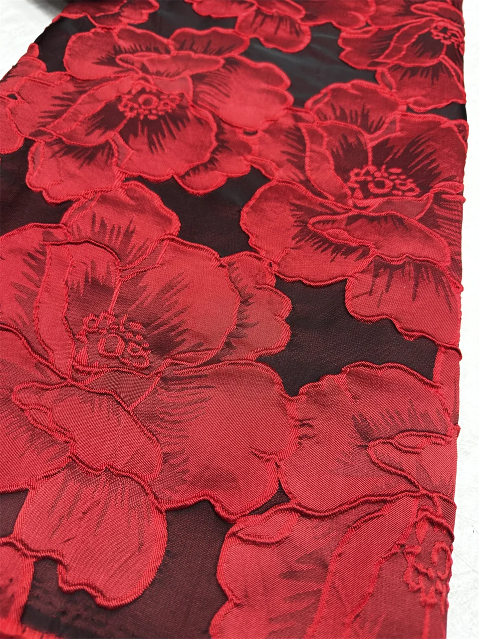 Pink African Lace Fabric 2024 High Quality Brocade Jacquard Fabric Nigerian French Organza Lace Fabric for Party Dress 5 Yards