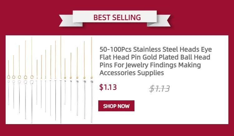 100-200pcs/Lot 15-70mm Gold/Copper/Rhodium Headpins Flat Head Pins For Jewelry Making Findings Accessories Supplies Wholesale