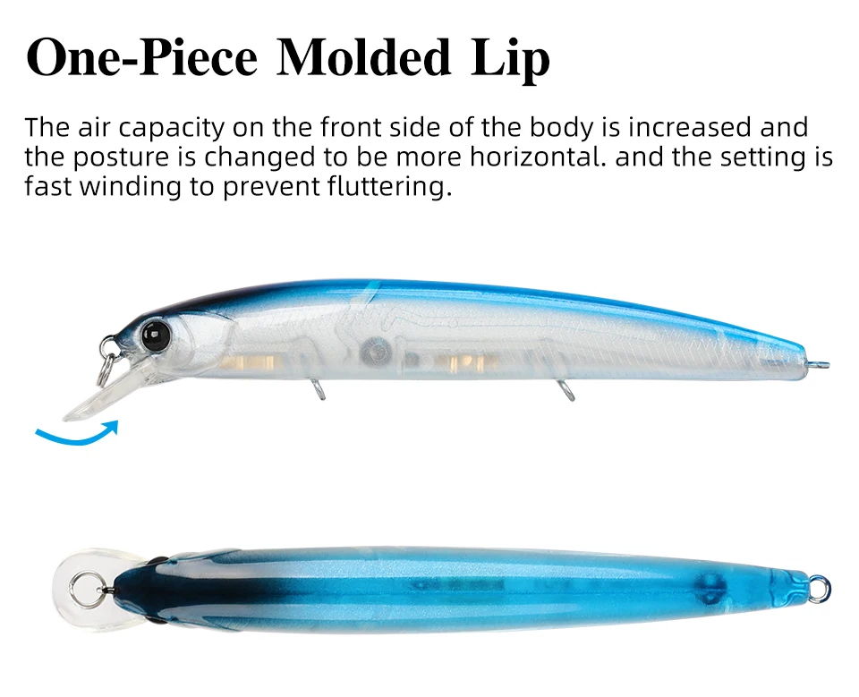 TSURINOYA Suspending Minnow Fishing Lure DW78 92mm 9g Long Casting Pike 3 Hooks Hard Bait Crank Bait Wobbler Jerkbait