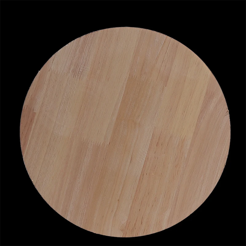 Round Flower Exquisite Carving Natural Wood Appliques Furniture Wooden Mouldings Vintage Unpainted Accessories Decoration Decal