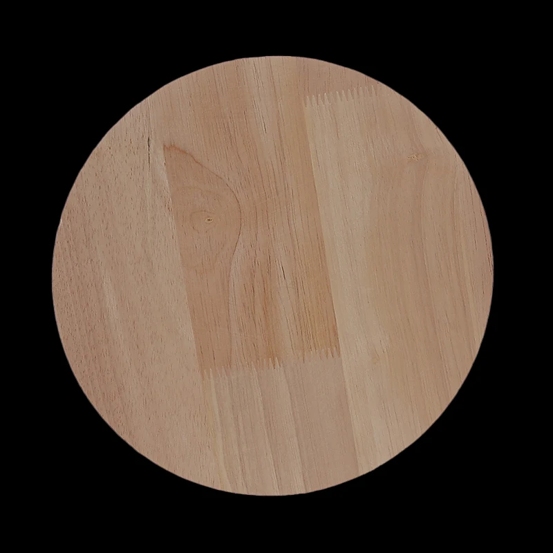 Round Flower Exquisite Carving Natural Wood Appliques Furniture Wooden Mouldings Vintage Unpainted Accessories Decoration Decal