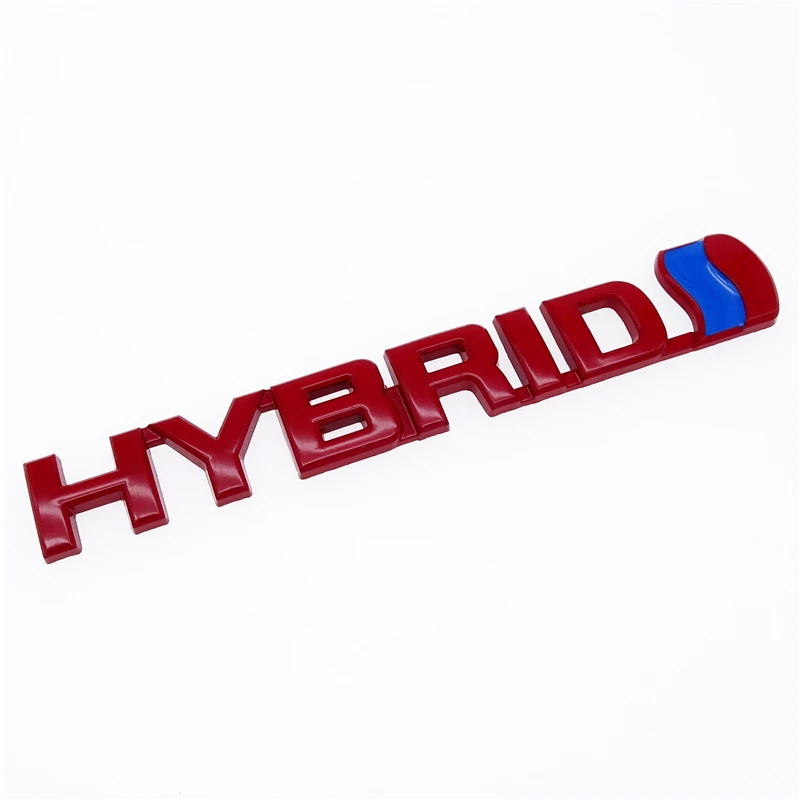 3 Styles Car Decoration for Toyota Prius Camry Crown Auris Rav4 3D HYBRID Car Logo Stickers Refitting Metal Emblem Badge Decal