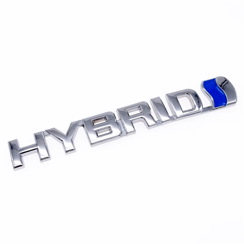 3 Styles Car Decoration for Toyota Prius Camry Crown Auris Rav4 3D HYBRID Car Logo Stickers Refitting Metal Emblem Badge Decal