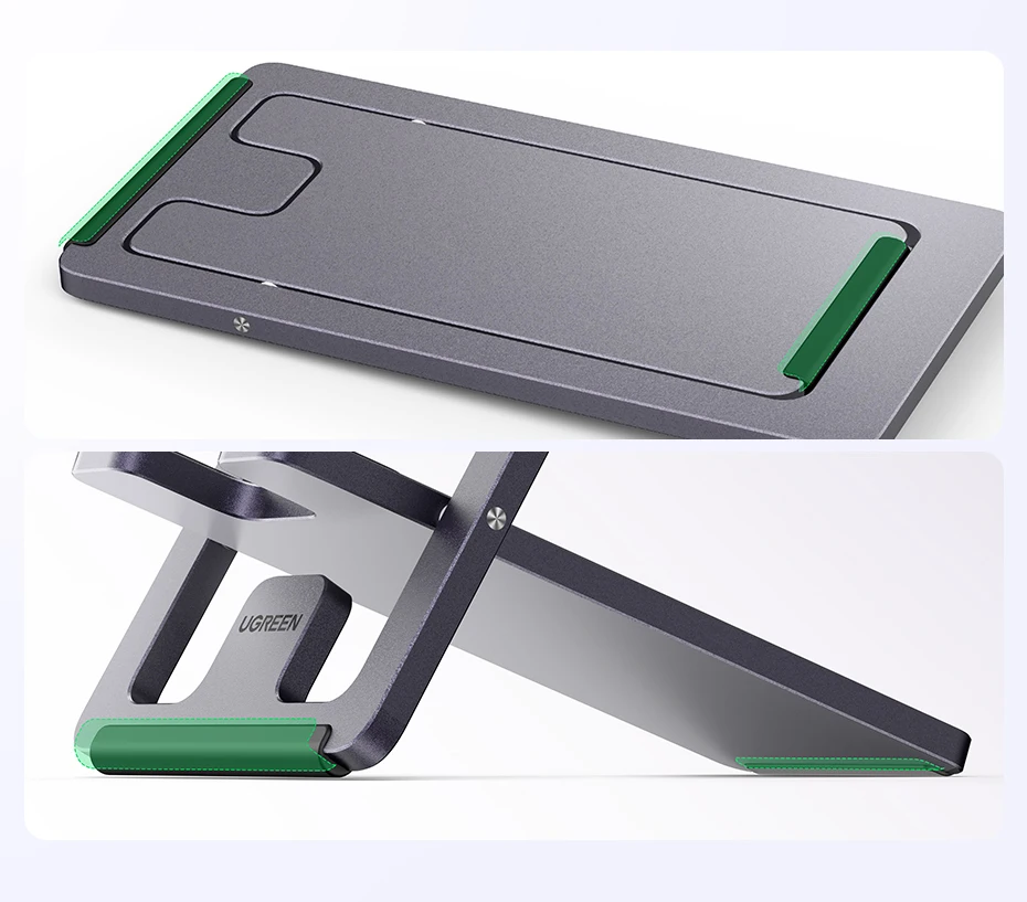 【New-in Sale】UGREEN Phone Holder Aluminum Desk Phone Stand For iPhone 16 15 14 Pro Xiaomi Samsung Mobile Phone Support Tablet