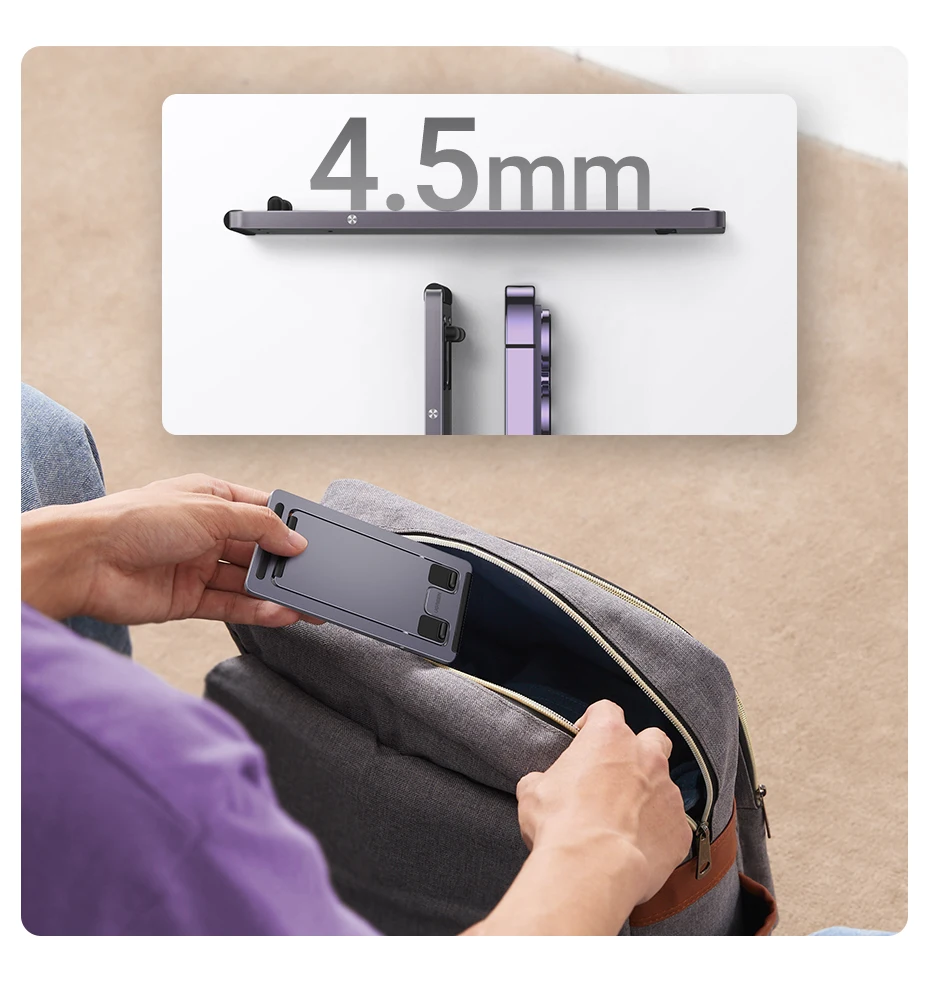 【New-in Sale】UGREEN Phone Holder Aluminum Desk Phone Stand For iPhone 16 15 14 Pro Xiaomi Samsung Mobile Phone Support Tablet