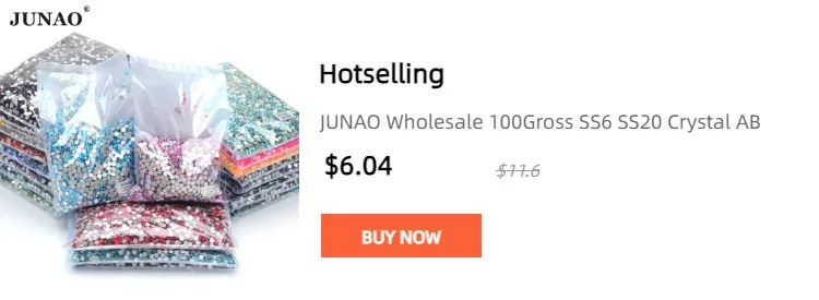 JUNAO 500pcs 5mm Mix Color Flowers Resin Nail Rhinestones Jelly AB Crystal Flatback Nail Stickers for Face Nail Art Decoration
