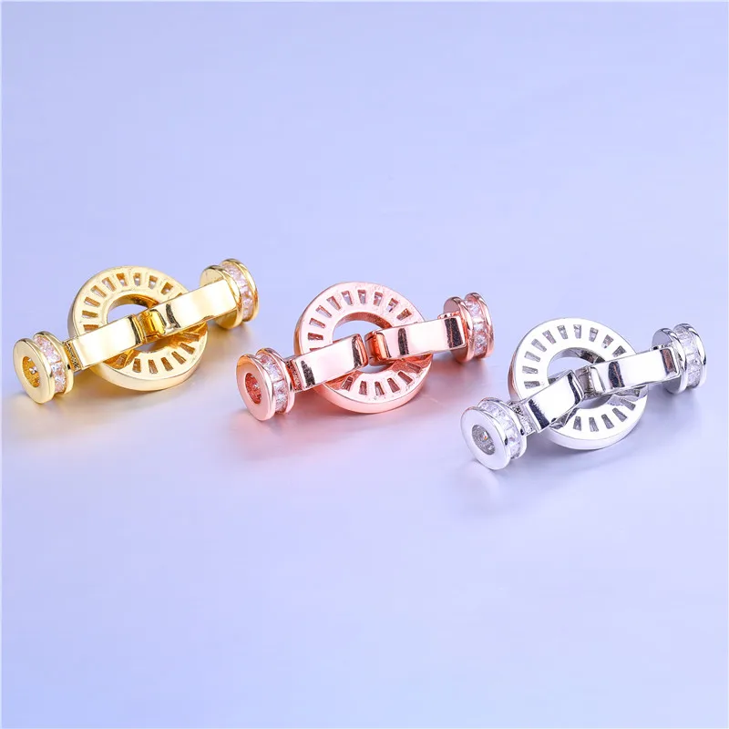 Hot Sale Fashion Clasps Accessories DIY Jewellery Findings Components Fit Making Multi Strand Pearl Bracelets Necklaces Clasp