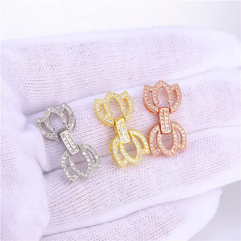 Hot Sale Fashion Clasps Accessories DIY Jewellery Findings Components Fit Making Multi Strand Pearl Bracelets Necklaces Clasp