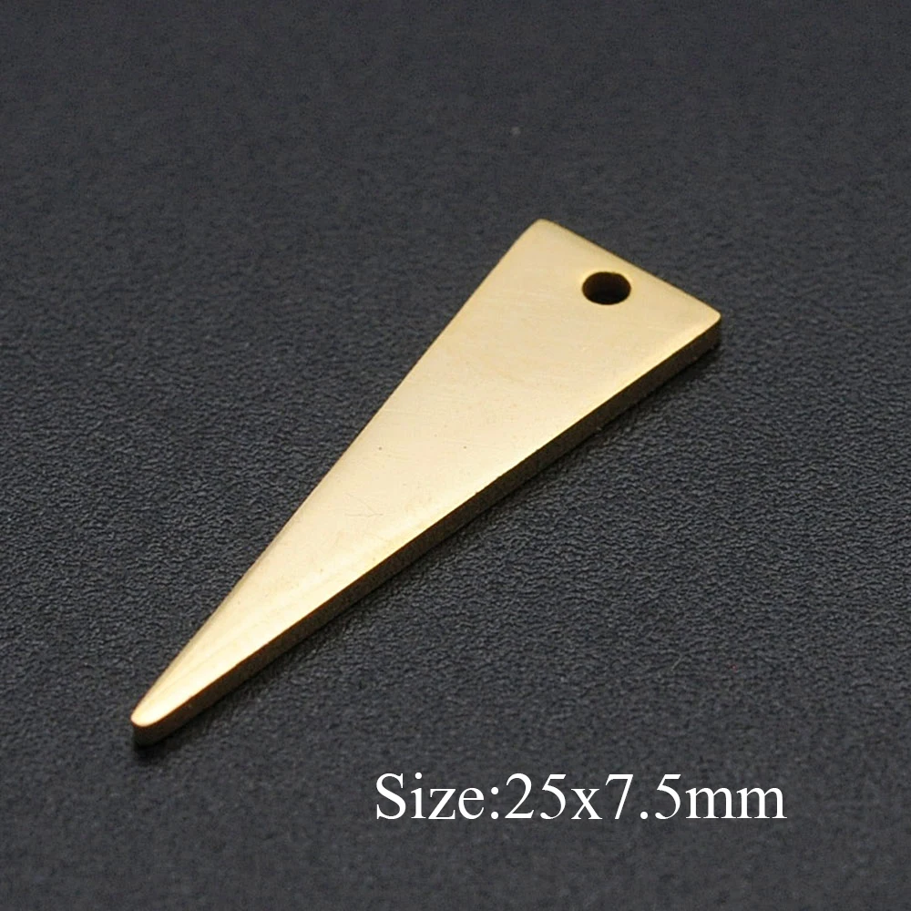 10pcs/lot 316 Stainless Steel Heart Geometric DIY Earring Charm Connector Wholesale Top Quality Findings Accpet OEM Order