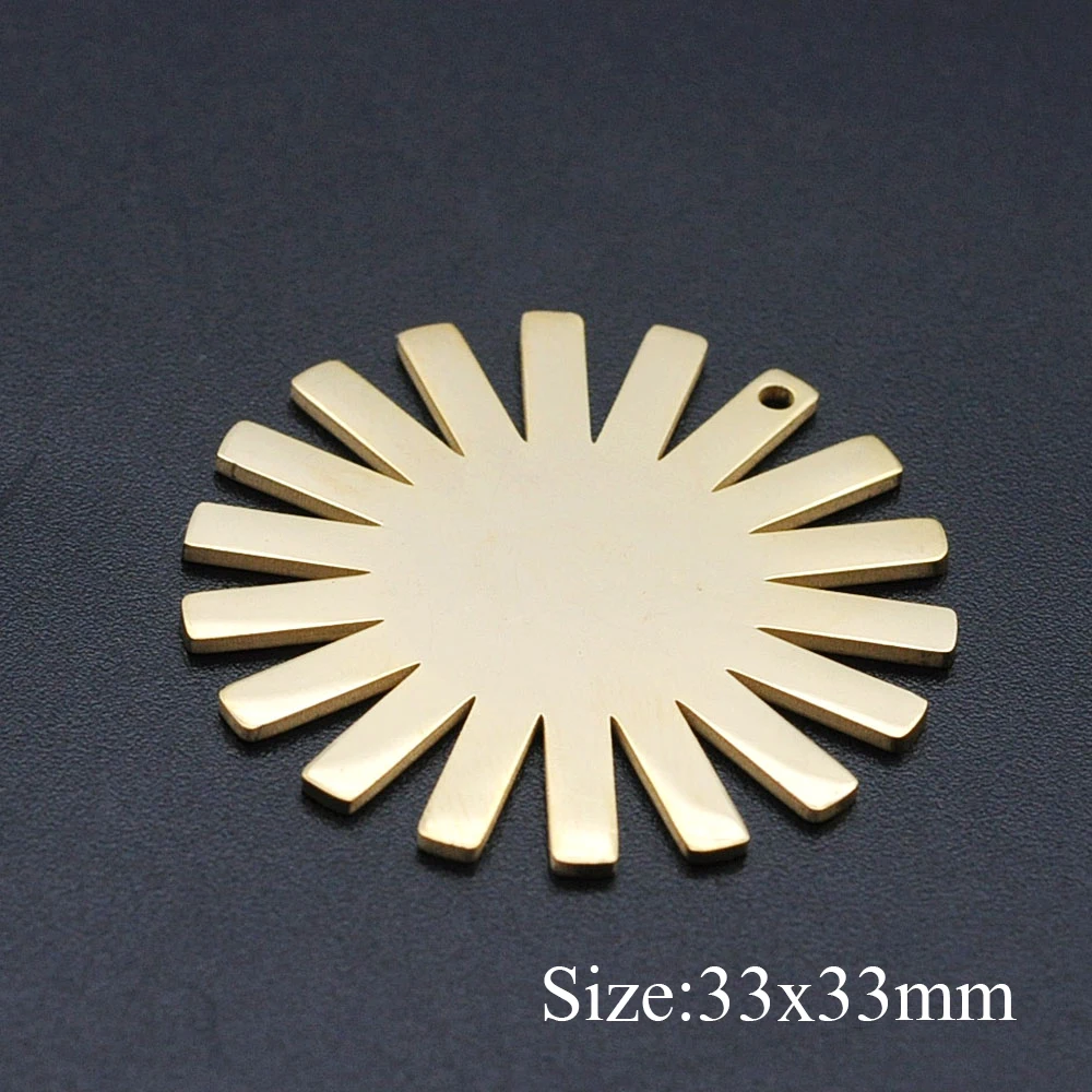 10pcs/lot 316 Stainless Steel Heart Geometric DIY Earring Charm Connector Wholesale Top Quality Findings Accpet OEM Order