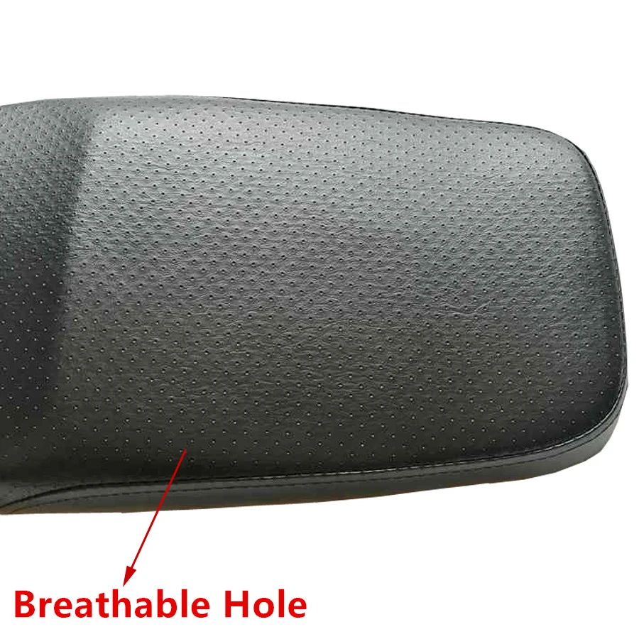 Motorcycle PU Leather Seat Cover Black Waterproof Motorbike Cushion Pad Accessories For Yamaha YBR 125 Ybr125 2005-2009  YS150