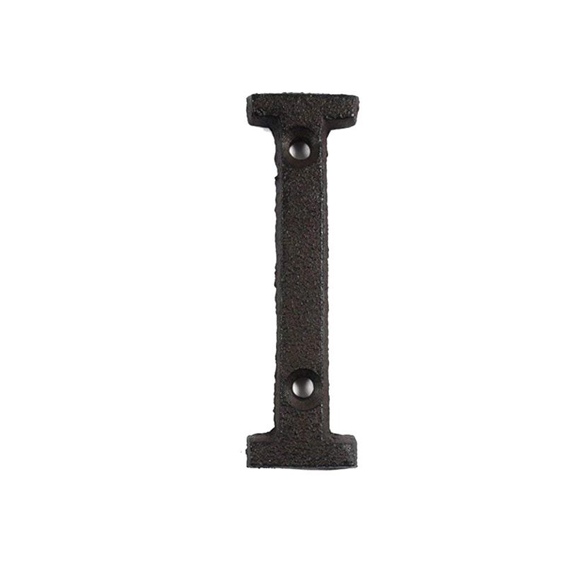 Metal Letters Numbers Cast Iron Decoration House Sign Doorplate DIY Cafe Wall CLH@8