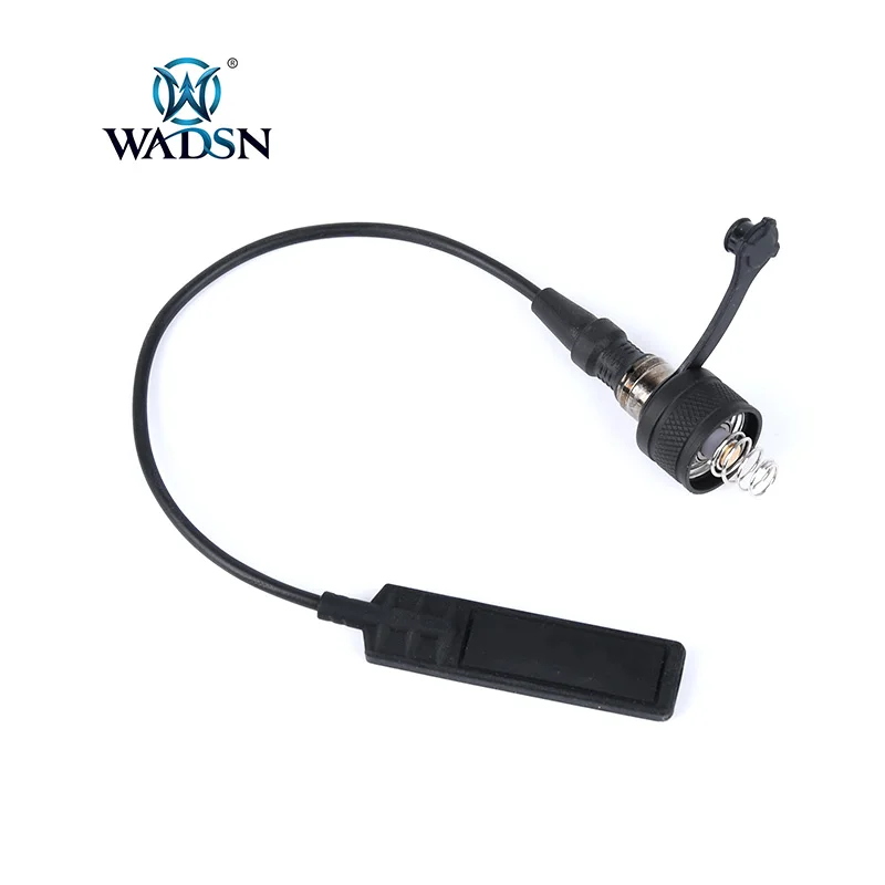 WADSN Tactical Surefir Flashlight Remote Pressure Switch For M300 M600 Sereis Scout Light Long Switch Button Accesseries