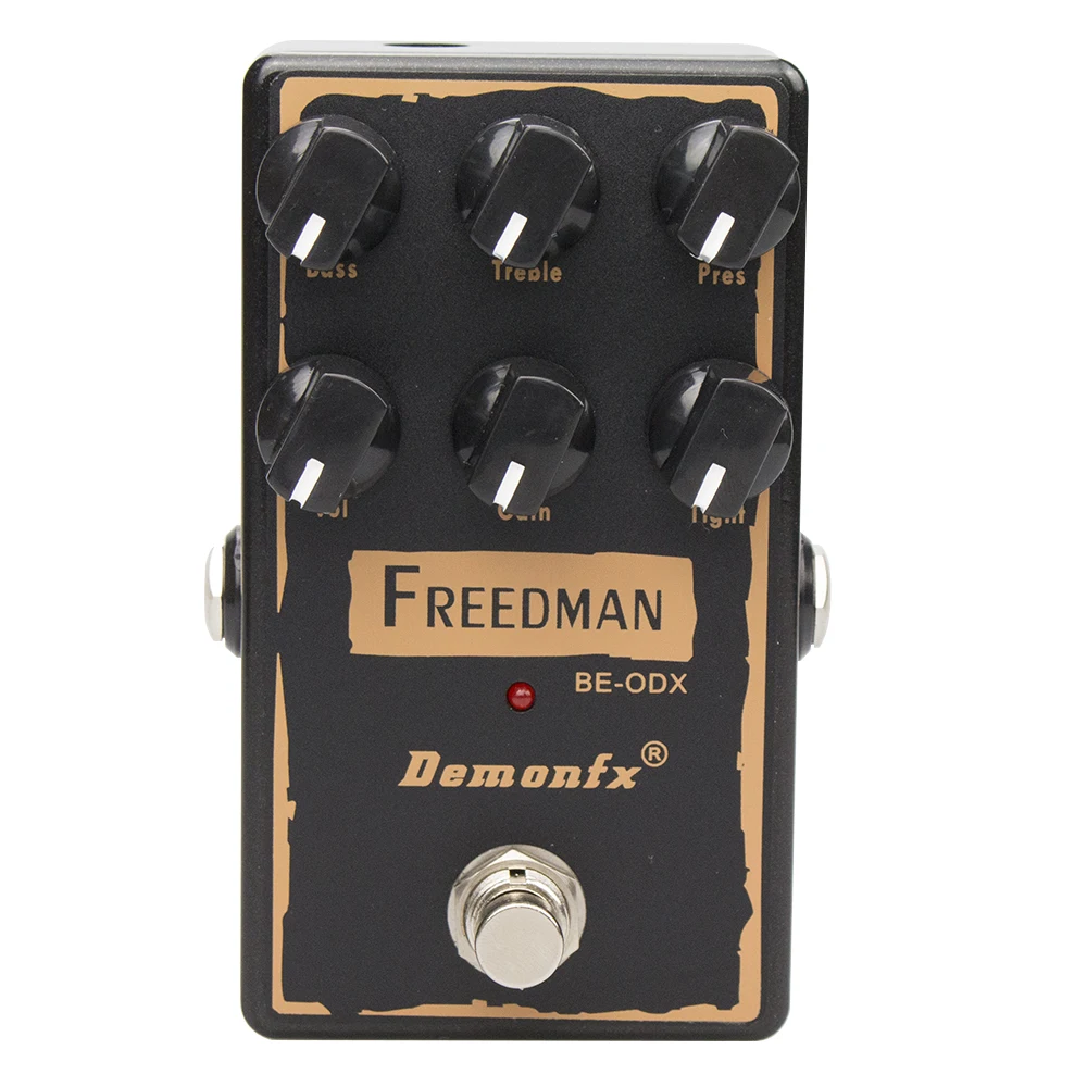 Demonfx AT-DS Freedman BE-ODX Guitar Effect Pedal Overdrive Distortion Delay CHorus AUTOWAH Pedal