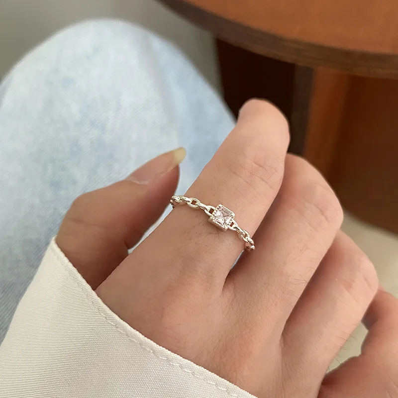 VENTFILLE 925 Sterling Silver Ring for Women Girl Gift Flower Bow Love Combination Ins Niche Jewelry Dropship Wholesale