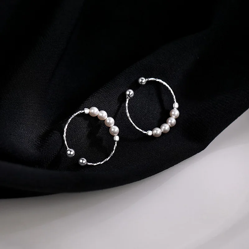 VENTFILLE 925 Sterling Silver Ring for Women Girl Gift Flower Bow Love Combination Ins Niche Jewelry Dropship Wholesale