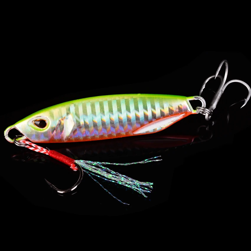 Metal Jigs 10g 15g 20g 30g 40g Fishing Jigging Lure Spoon Spinnerbait Metal Bait Bass Tuna Fishing Lures Jig Minnow Pesca Tackle