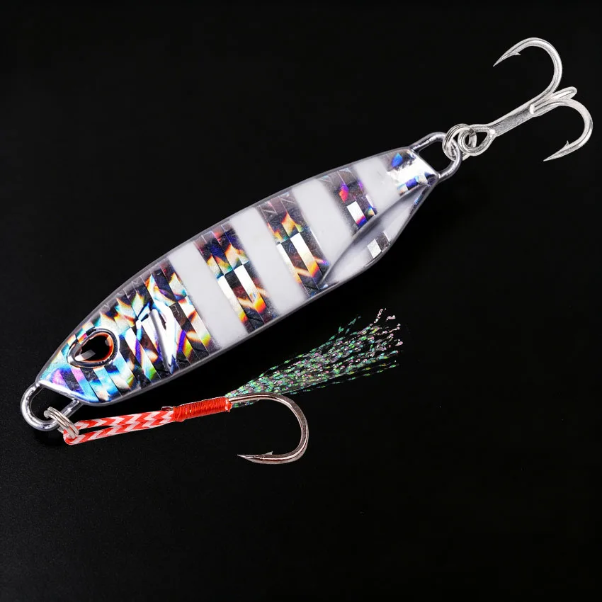 Metal Jigs 10g 15g 20g 30g 40g Fishing Jigging Lure Spoon Spinnerbait Metal Bait Bass Tuna Fishing Lures Jig Minnow Pesca Tackle