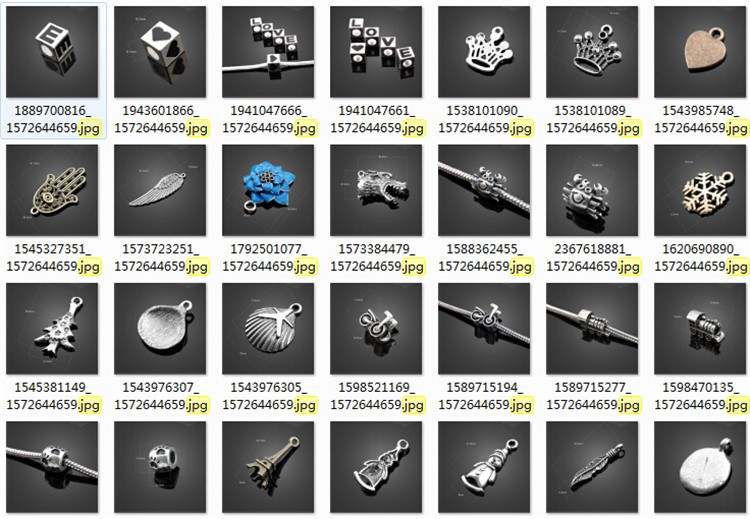Newest 20Pieces 18*20mm Antique Silver Color Cute Angel Charms  Necklace Pendant Accessory Charms For DIY Jewelry Making