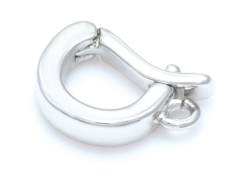 18K Gold Accessories Buckles for Jewelry Bracelet Cubic Zircon Clasps Hooks DIY Woman Jewelry Findings Making