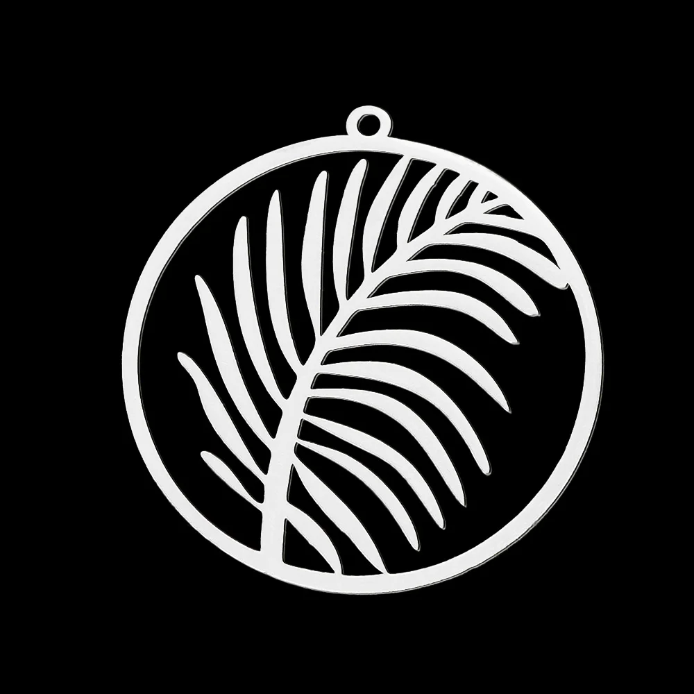 10pcs 316 Stainless Steel Sunflower Lotus Charm Pendants for DIY Jewelry Making Flower Tassel Charms Wholesale Necklaces Accesso