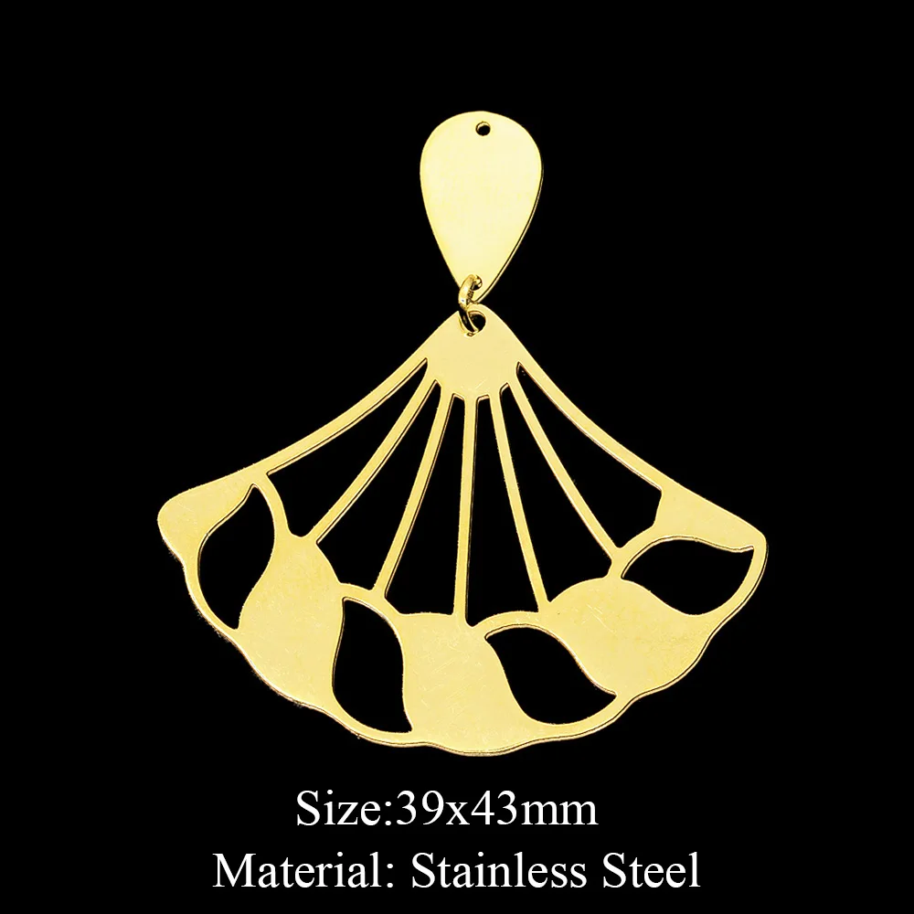 10pcs 316 Stainless Steel Sunflower Lotus Charm Pendants for DIY Jewelry Making Flower Tassel Charms Wholesale Necklaces Accesso