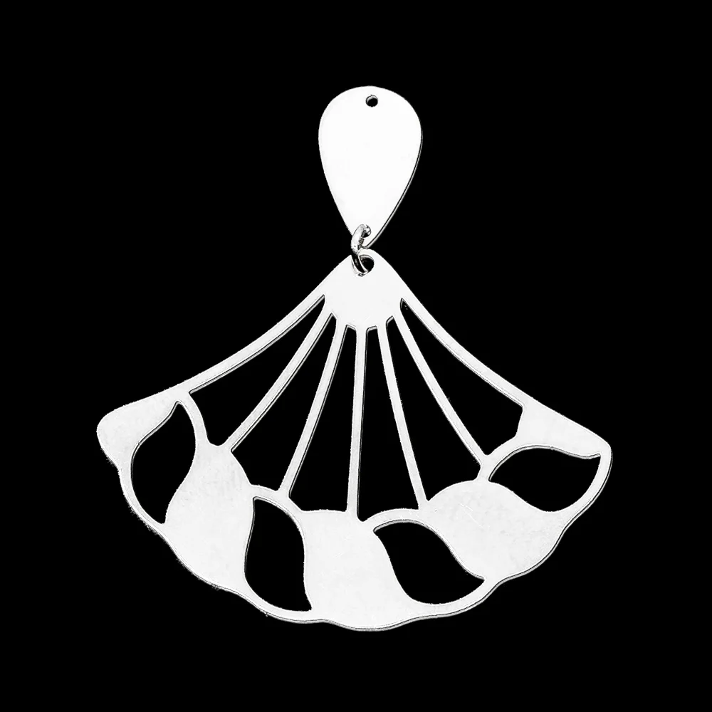 10pcs 316 Stainless Steel Sunflower Lotus Charm Pendants for DIY Jewelry Making Flower Tassel Charms Wholesale Necklaces Accesso