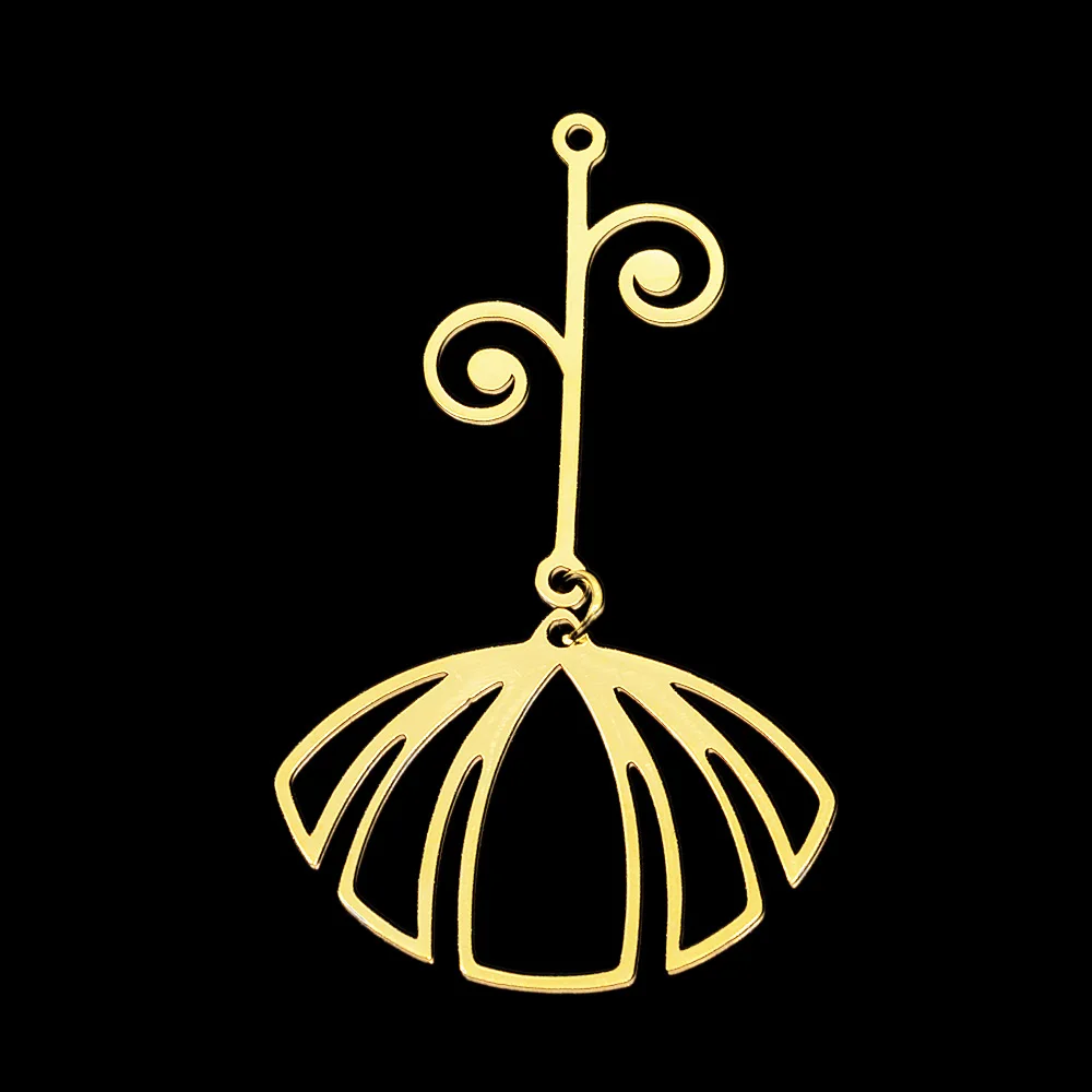 10pcs 316 Stainless Steel Sunflower Lotus Charm Pendants for DIY Jewelry Making Flower Tassel Charms Wholesale Necklaces Accesso