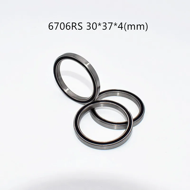 6706RS Bearing 1pcs 30*37*4(mm) Chrome Steel Rubber Sealed High Speed Mechanical Equipment Parts