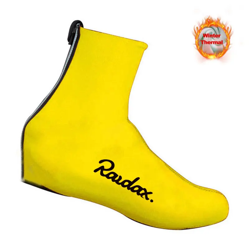 Raudax Cycling Shoe Cover 2023 Winter Thermal Cycling Shoe Cover Men's Outdoor MTB Bike Bicycle Overshoes Warm Cubre Ciclismo