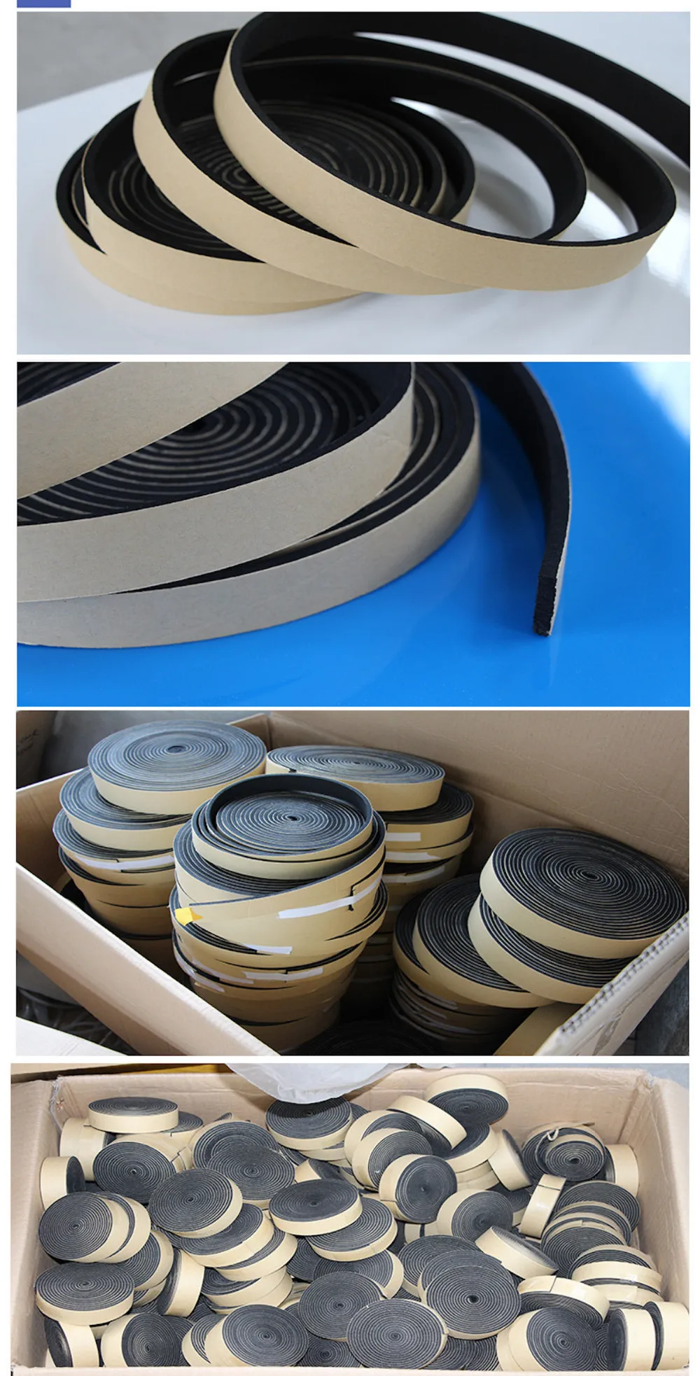 EPDM Neoprene Self-adhesive Tape Insulation Gasket Door Window Seals Cushion 2 5mm 10mm x 10 15 20 25mm 30mm 40mm 50mm 2m Black
